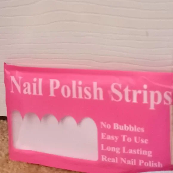 9 Sheets Self-Adhesive Aurora Neon Gradient Nail Strips w/ Nail File - Picture 3 of 6